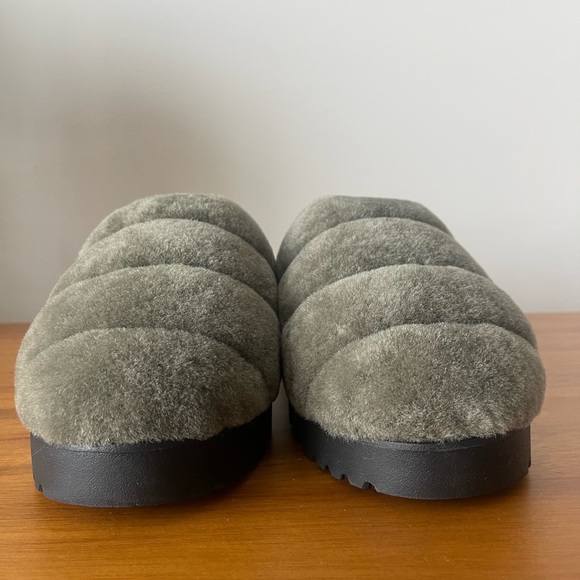 NIB Ugg Super Fluff Slingback Slippers SOLD OUT Size 8 - Picture 4 of 14